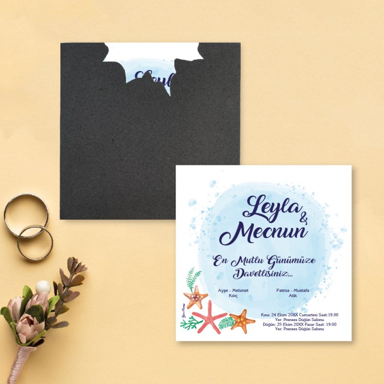 Beren Kare Davetiye 0751 - Detay Görseli 5